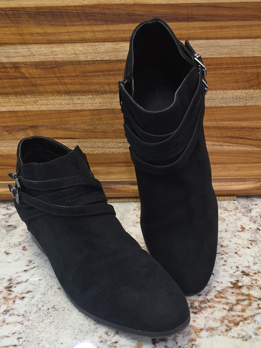 Style & Co. Willow Block Heel Ankle Booties SZ 10 🤎✨